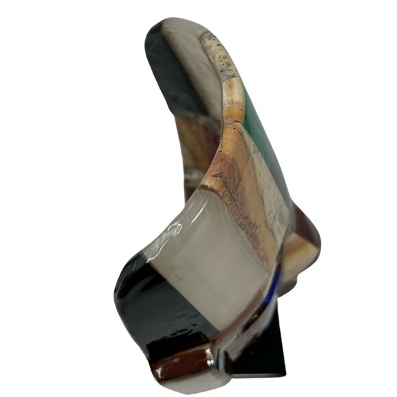 Unique Artistic Face Statue Vintage Art Colourful Statue - Picture 6 of 6